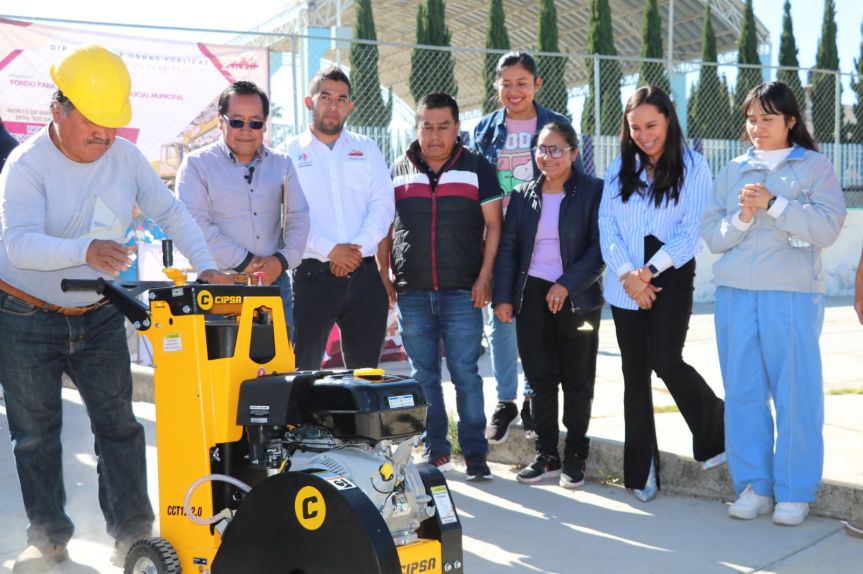 Arranca obra de ampliación de Alumbrado Público en la Juan Ponce de León en&nbsp;Ixtenco