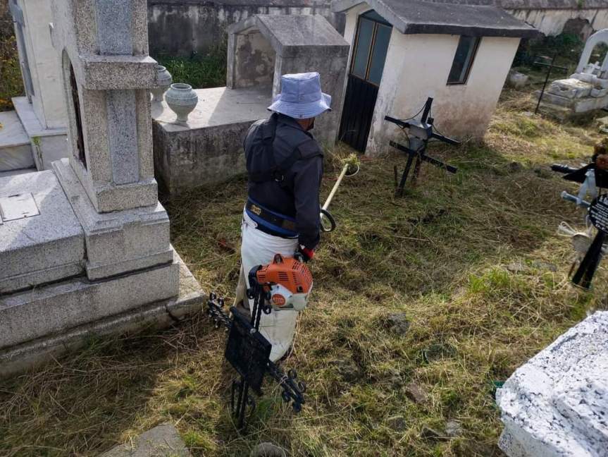 “Panteon Limpio y Seguro” en Yauhquemehcan 