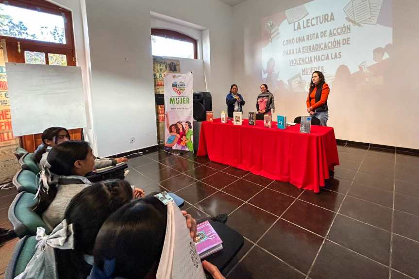 GOBIERNO DE HUAMANTLA IMPULSA LA REFLEXIÓN A TRAVÉS DE “LECTURAS CON PERSPECTIVA DE&nbsp;GÉNERO”