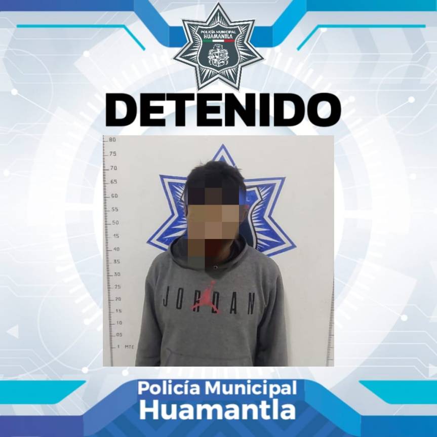 DETIENE POLICÍA MUNICIPAL DE HUAMANTLA A HOMBRE QUE INTENTABA ABRIR DOS VEHÍCULOS EN LA VÍA&nbsp;PÚBLICA