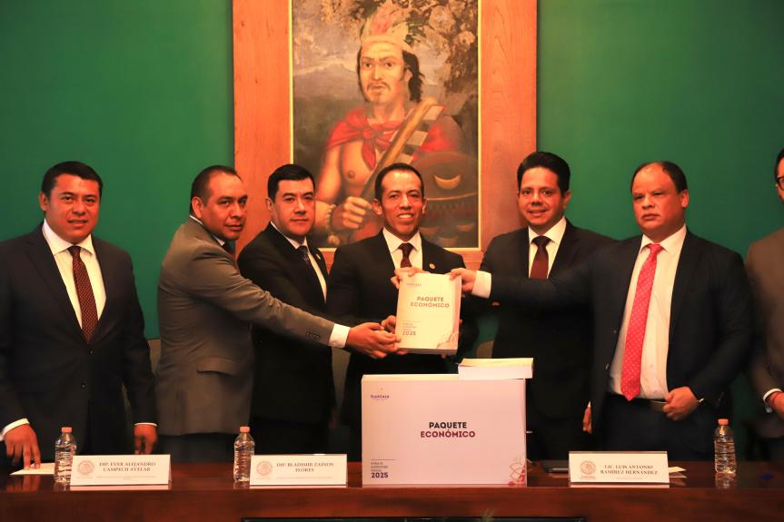 PRESENTA PODER EJECUTIVO PAQUETE ECONÓMICO 2025 ANTE EL CONGRESO DEL&nbsp;ESTADO