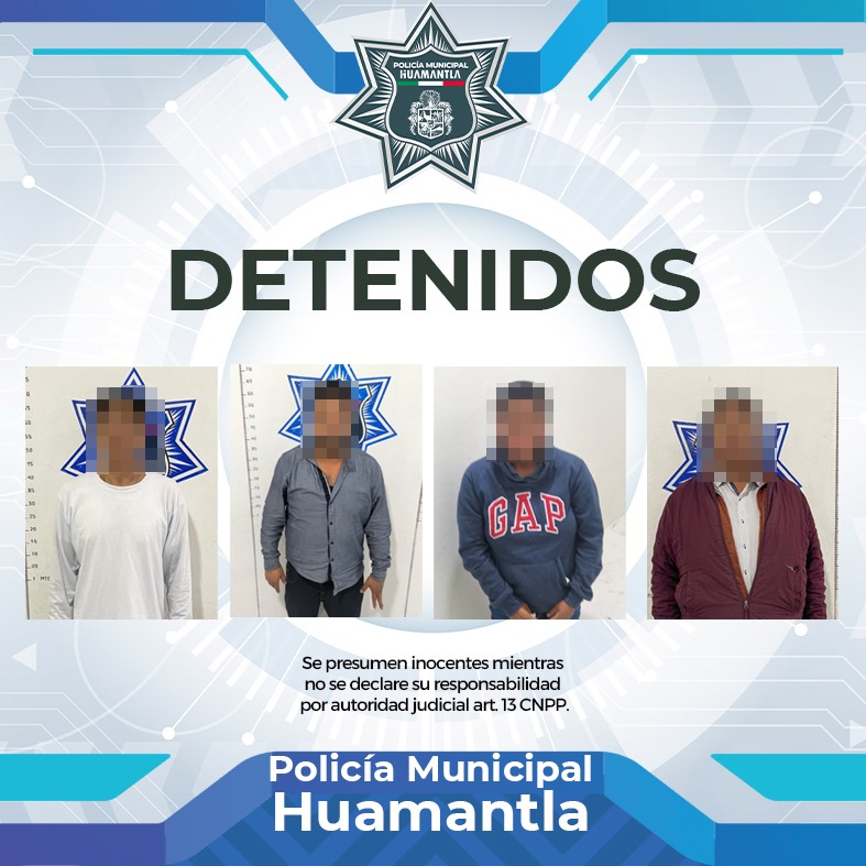 RETIRA POLICÍA DE HUAMANTLA A SUJETOS AGRESIVOS CON TRANSEÚNTES Y SUS&nbsp;FAMILIAS