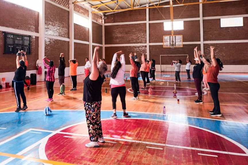 GOBIERNO DE HUAMANTLA PROMUEVE LA SALUD Y EL BIENESTAR FEMENINO CON SESIÓN DE ACTIVACIÓN&nbsp;FÍSICA