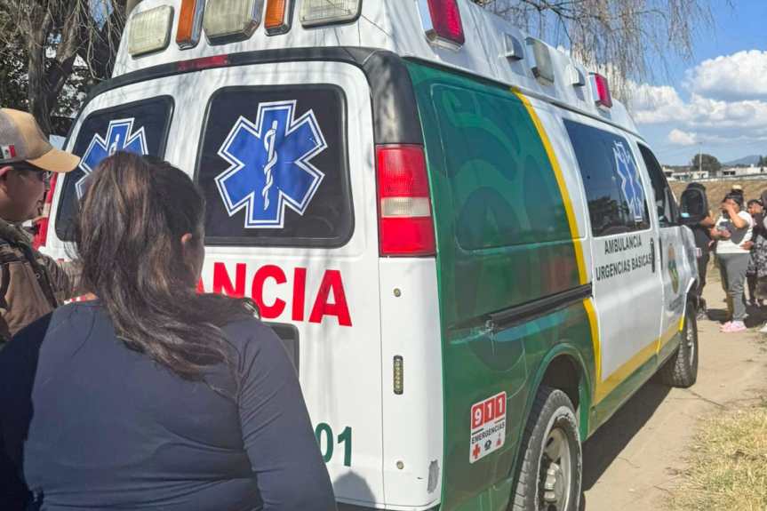 PROTECCIÓN CIVIL DE HUAMANTLA ESTABILIZÓ Y TRASLADÓ AL HOSPITAL A UNA PERSONA&nbsp;ATROPELLADA