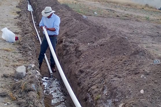 REALIZA CAPAMH AMPLIACIÓN DE RED DE AGUA POTABLE EN EL BARRIO DE SANTA&nbsp;ANITA