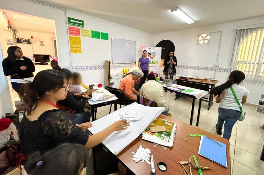 EL GOBIERNO DE HUAMANTLA PROMUEVE TALLERES PARA ERRADICAR LA VIOLENCIA CONTRA LA&nbsp;MUJER