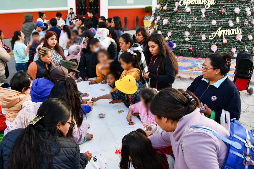 HUAMANTLA VIVE LA MAGIA NAVIDEÑA CON EXITOSOS TALLERES CULTURALES PARA NIÑAS Y NIÑOS 