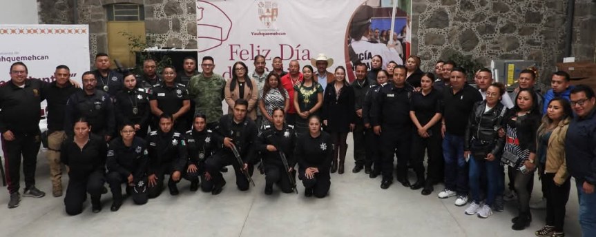 Conmemoran en Yauhquemehcan el Día del&nbsp;Policía