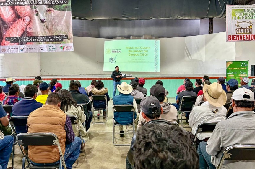 RECIBEN GANADEROS DE HUAMANTLA CAPACITACIÓN PARA PREVENIR PRESENCIA DE GUSANO&nbsp;BARRENADOR