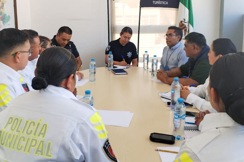 ESTRECHAN LAZOS DE COLABORACIÓN LA POLICÍA DE HUAMANTLA Y POLICÍA TURÍSTICA ESTATAL DE&nbsp;PUEBLA