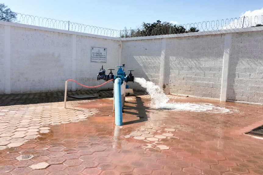 CONCLUYEN TRABAJOS HIDRÁULICOS EN AVENIDA HIDALGO PARA LA OPERACIÓN DEL NUEVO POZO DE SAN&nbsp;FRANCISCO