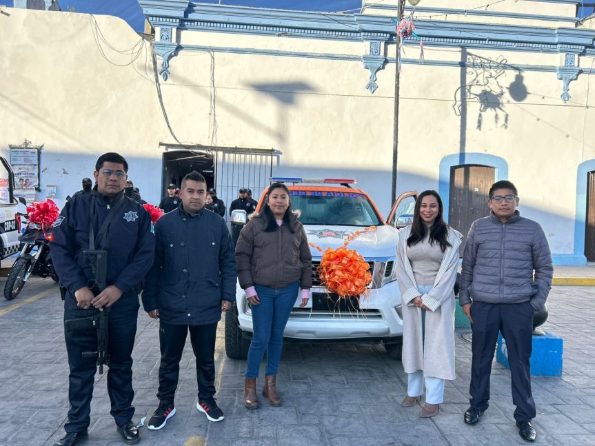 Gobierno de Ixtenco cumple compromiso con la seguridad&nbsp;ciudadana