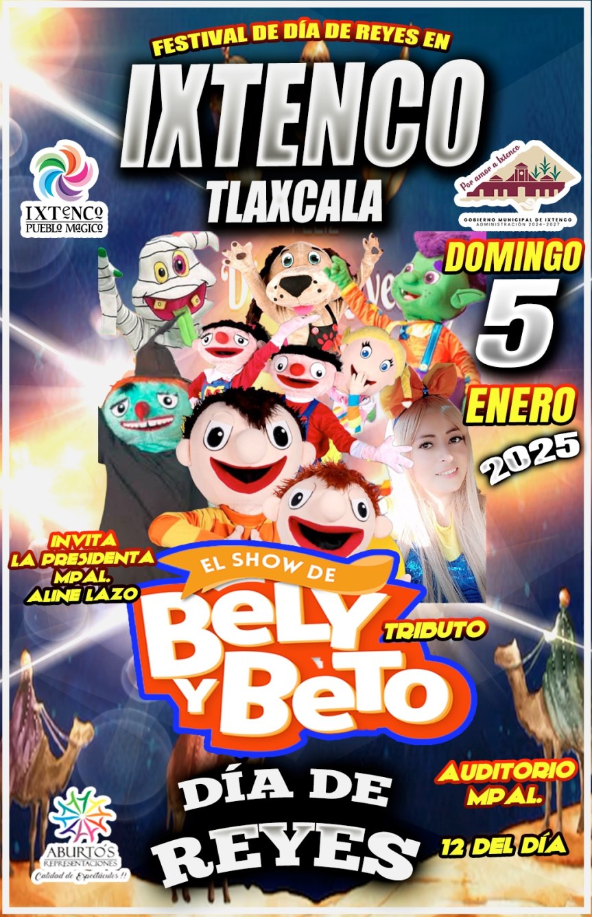 Ixtenco celebrará la llegada de los Reyes Magos con una rosca monumental y un espectáculo para los&nbsp;niños