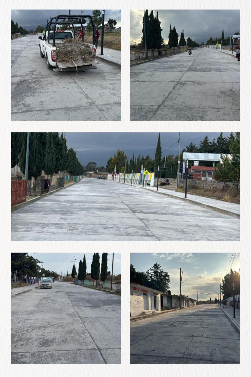 Servicios públicos embellece calles, avenidas y camellones de&nbsp;Ixtenco