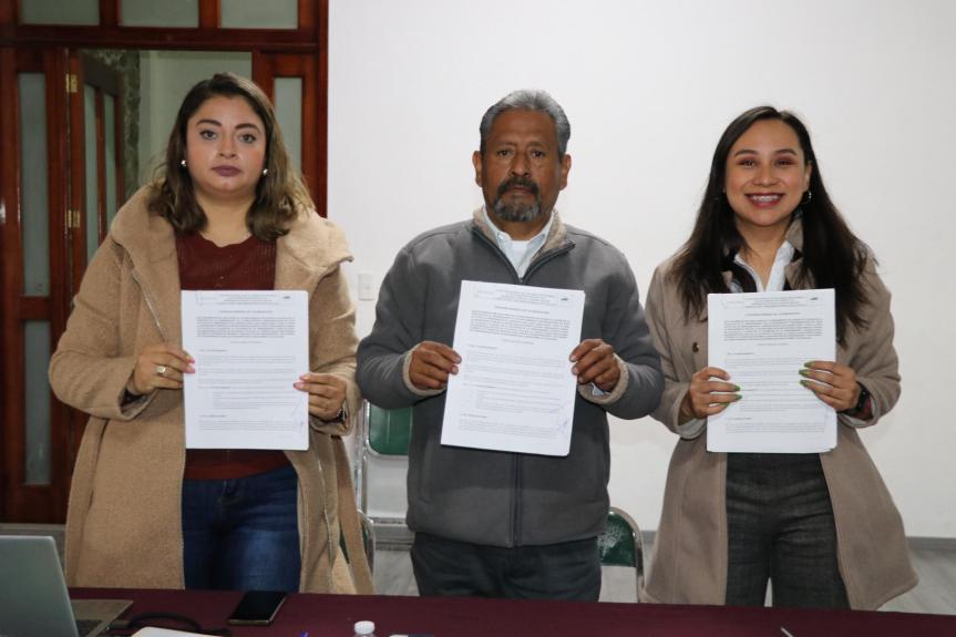 Firman importante convenio en Ixtenco para fortalecer la agricultura y el desarrollo&nbsp;rural