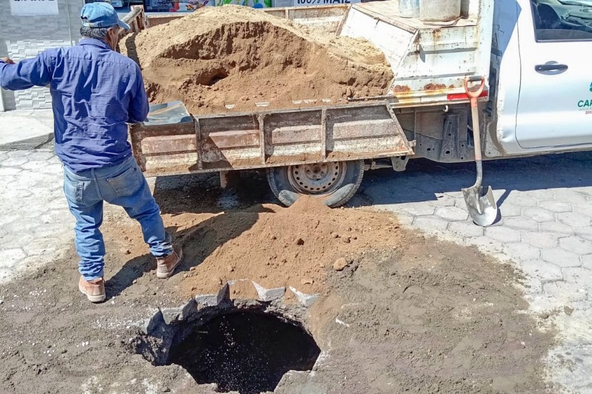 REPARA CAPAMH SOCAVONES ORIGINADOS POR MALAS CONEXIONES&nbsp;DOMICILIARIAS