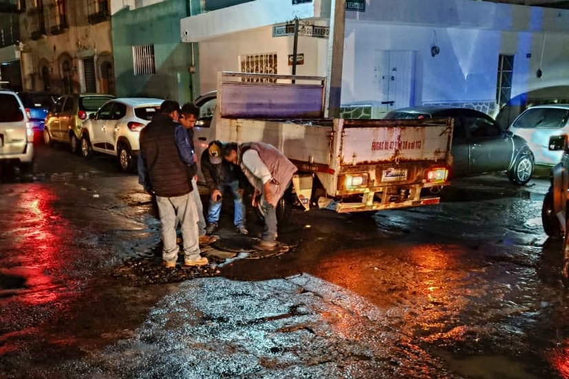 LA CAPAMH REALIZÓ TRABAJOS DE SUPERVISIÓN DEL SISTEMA DE ALCANTARILLADO PARA EVITAR&nbsp;FALLAS