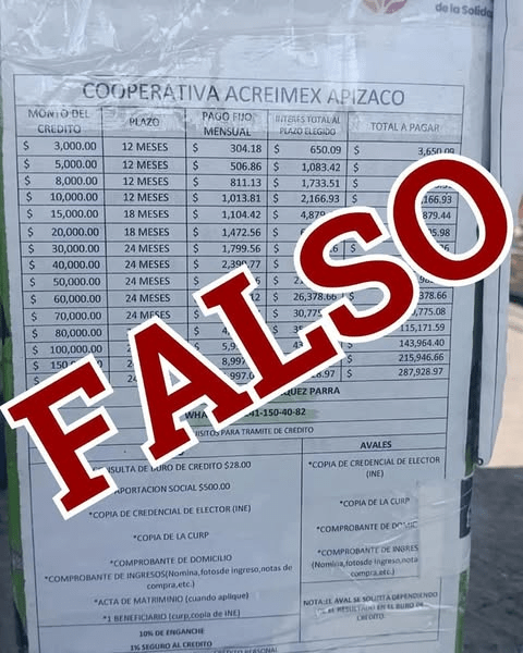 𝗔𝗟𝗘𝗥𝗧𝗔 𝗙𝗢𝗠𝗧𝗟𝗔𝗫 𝗦𝗢𝗕𝗥𝗘 𝗙𝗔𝗟𝗦𝗢𝗦 𝗚𝗘𝗦𝗧𝗢𝗥𝗘𝗦; 𝗢𝗧𝗢𝗥𝗚𝗔𝗡 𝗦𝗨𝗣𝗨𝗘𝗦𝗧𝗢𝗦&nbsp;𝗖𝗥𝗘́𝗗𝗜𝗧𝗢𝗦