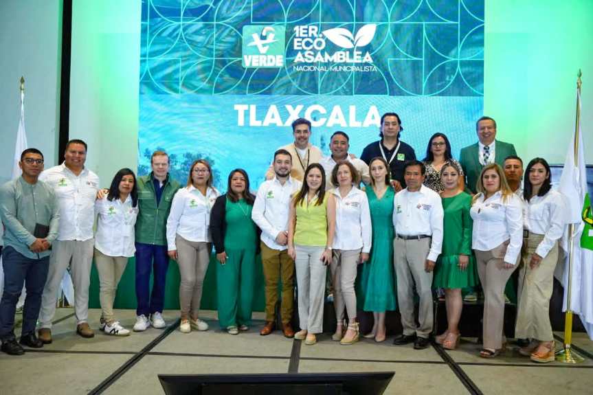 EXPONE SALVADOR SANTOS CEDILLO PROYECTOS EXITOSOS EN HUAMANTLA EN LA ECO ASAMBLEA MUNICIPALISTA DEL PARTIDO&nbsp;VERDE