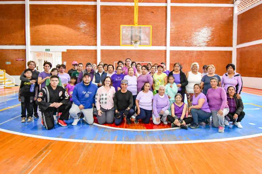 ¡EMPODERAMIENTO FEMENINO EN MOVIMIENTO! ACTIVACIÓN FÍSICA Y DEFENSA PERSONAL EN&nbsp;HUAMANTLA