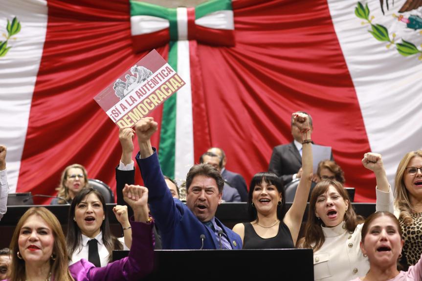 Diputado de Tlaxcala cimbra a la oposición desde el Congreso de la&nbsp;Unión