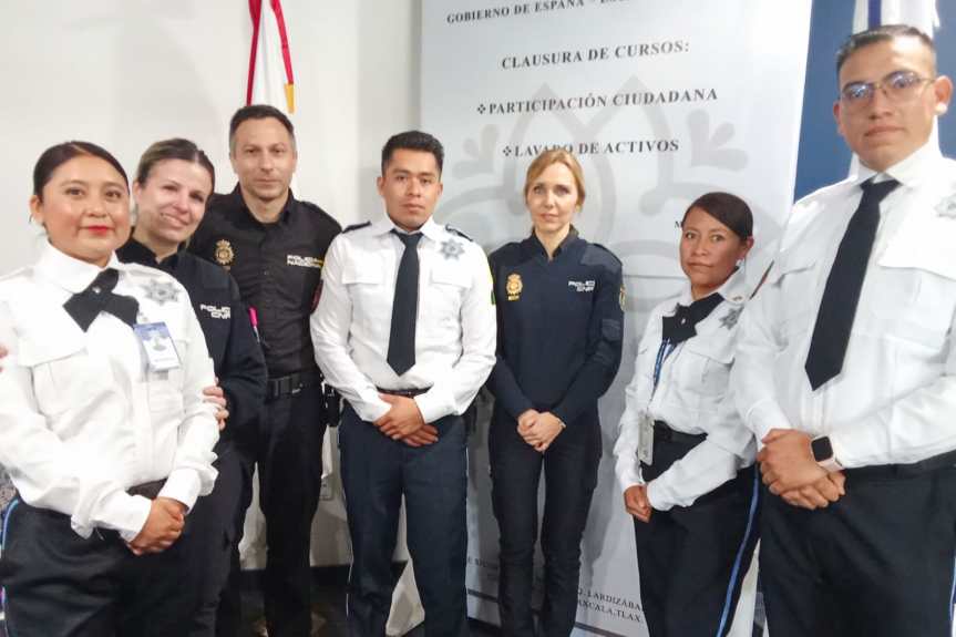 El curso «Proximidad Social Policial” y “Blanqueo de Capitales» fue impartido por la Policía Nacional&nbsp;Española