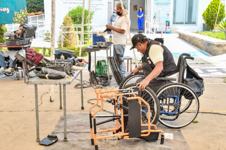 GOBIERNO DE HUAMANTLA MEJORARÁ LA MOVILIDAD DE QUIENES MÁS LO NECESITAN CON “ENCHÚLAME LA&nbsp;SILLA”