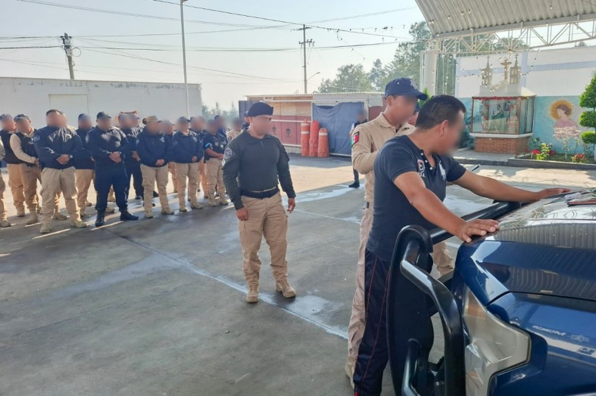 ELEMENTOS DE SEGURIDAD PÚBLICA DE HUAMANTLA RECIBEN CAPACITACIÓN EN TÉCNICAS DE INSPECCIÓN DE&nbsp;PERSONAS