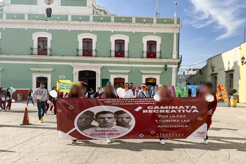 UNEN ESFUERZOS GOBIERNO DE HUAMANTLA Y EL CBTis 61 PARA PREVENIR CONSUMO DE FENTANILO ENTRE&nbsp;JÓVENES