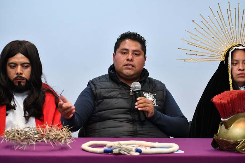 ZARAGOZA, HUAMANTLA, SE PREPARA PARA LA REPRESENTACIÓN DEL MÁRTIR DEL&nbsp;CALVARIO