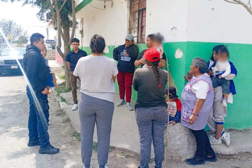 POLICÍA MUNICIPAL DE HUAMANTLA REFUERZA LA PROXIMIDAD SOCIAL EN MARIANO MATAMOROS Y SAN JOSÉ&nbsp;XICOHTÉNCATL