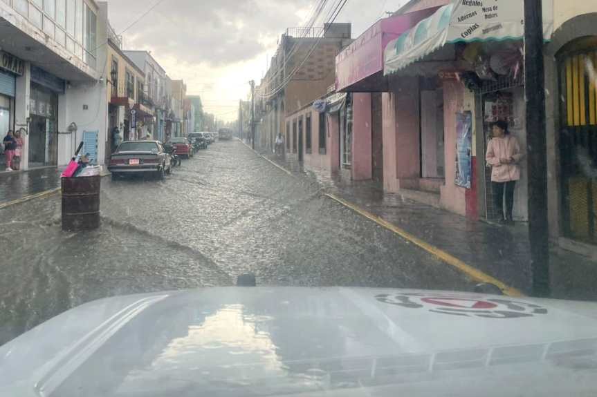 ATIENDE PROTECCIÓN CIVIL DE HUAMANTLA AFECTACIONES MENORES TRAS FUERTE LLUVIA&nbsp;VESPERTINA