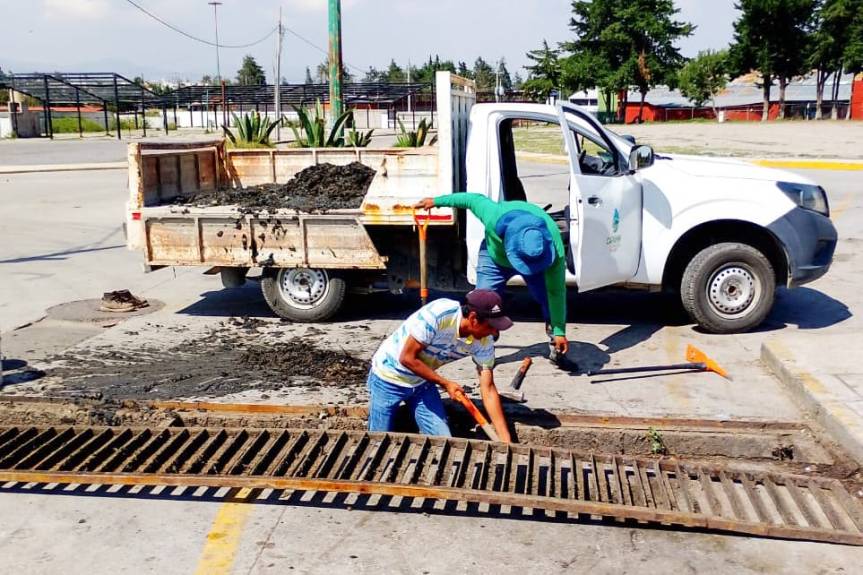 REFUERZA CAPAMH ACCIONES PREVENTIVAS EN HUAMANTLA ANTE TEMPORADA DE&nbsp;LLUVIAS