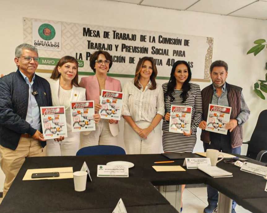 Se presenta la ´Ruta de las 40 horas´, un parteaguas para México en la relación laboral para beneficio de las familias: Ray&nbsp;Vázquez