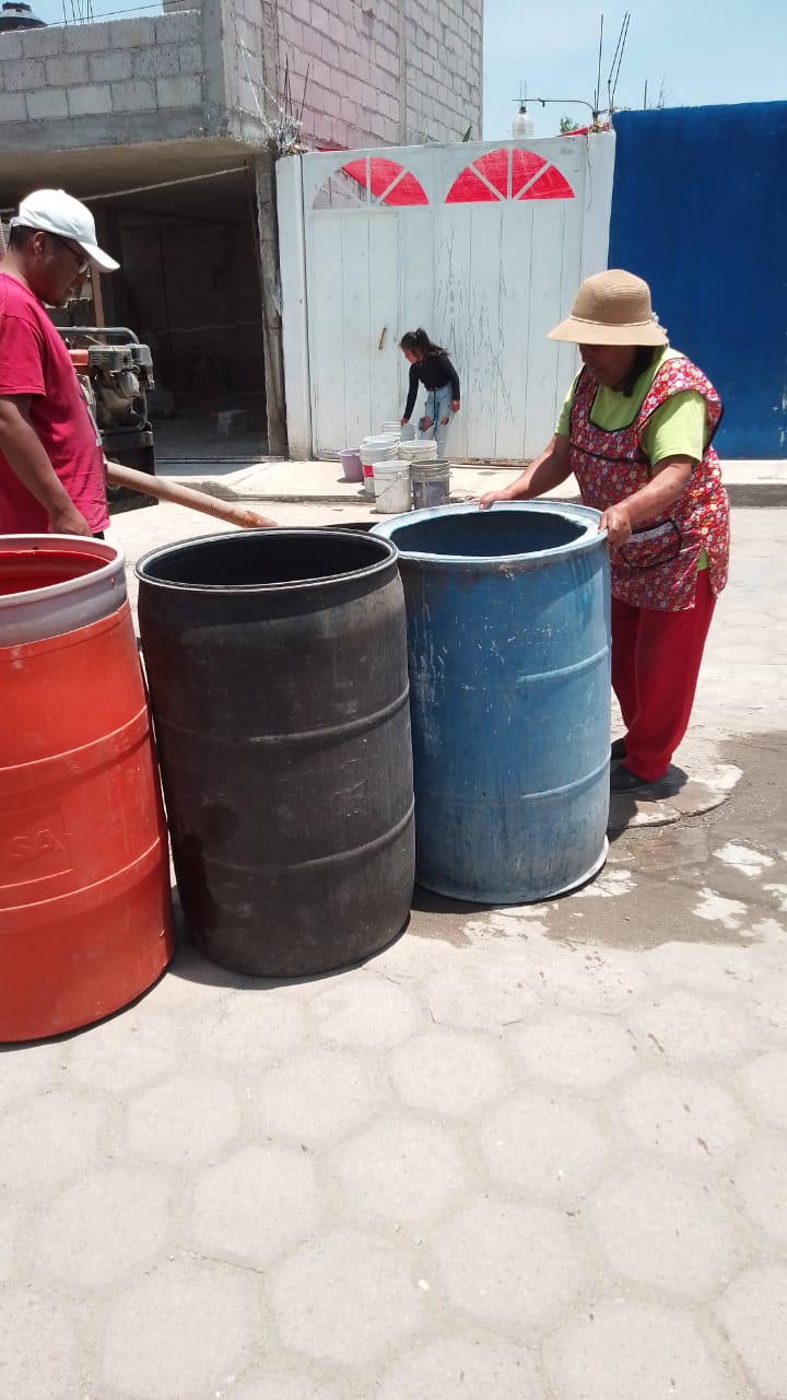 CAPAMH BRINDA APOYO A COMUNIDAD DE ZARAGOZA CON REPARTO DE AGUA&nbsp;POTABLE
