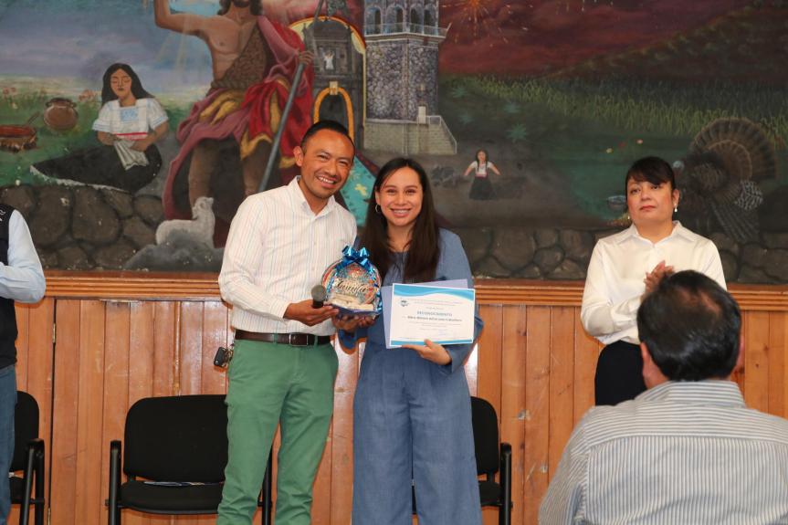 Ixtenco, sede de la primera presentación de materiales informativos en lengua otomí por parte del IAIP&nbsp;Tlaxcala