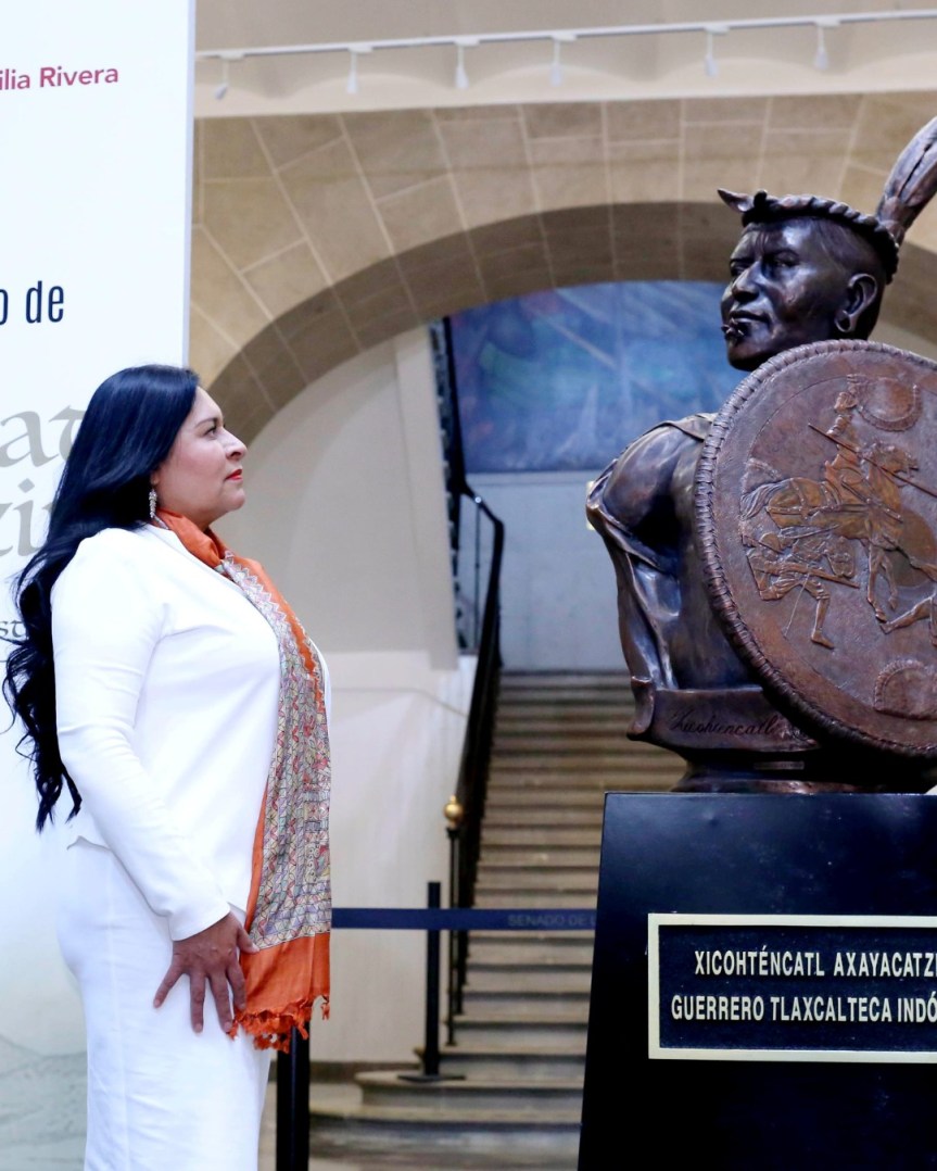 Reconoce Ana Lilia Rivera legado histórico de Xicohténcatl&nbsp;Axayacatzin