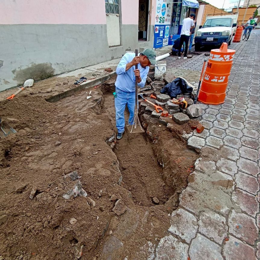 ATIENDE CAPAMH REPORTES DE SOCAVONES EN DIVERSAS CALLES DE&nbsp;HUAMANTLA