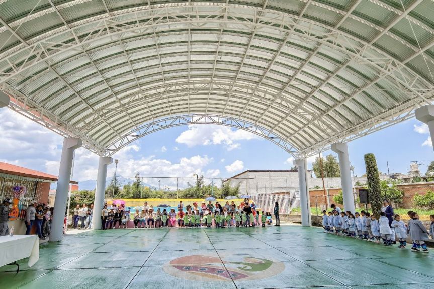 HACEMOS EQUIPO CON LA COMUNIDAD ESCOLAR DE HUAMANTLA PARA BENEFICIAR A MÁS ESTUDIANTES: SALVADOR SANTOS&nbsp;CEDILLO