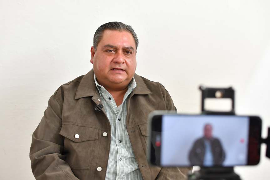 Entrevista con Miguel Ángel Hernández Montiel, candidato a la Comisaría Ejidal de San Luis, en&nbsp;Huamantla