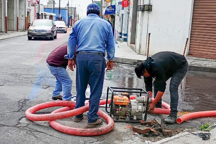 NORMALIZA LA CAPAMH SERVICIO DE AGUA POTABLE EN CALLES DE LA ZONA CENTRO DE&nbsp;HUAMANTLA