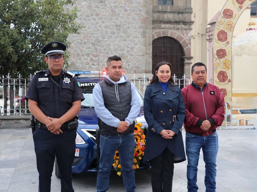 Entregan nueva patrulla a la Dirección de Seguridad Pública y Tránsito de&nbsp;Ixtenco