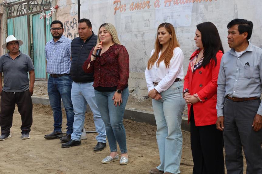 Continúan arranques de obras que fortalecen la infraestructura social en&nbsp;Huamantla