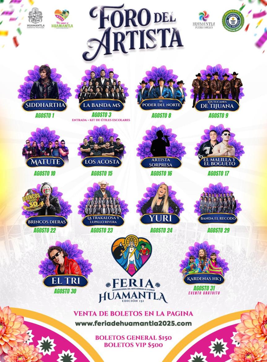 Huamantla se consolida como referente estatal con una feria de calidad internacional y accesible para todas y&nbsp;todos