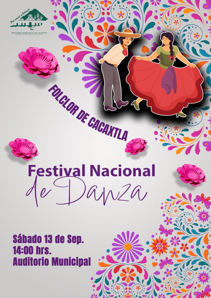 Ixtenco será sede del Festival Nacional de&nbsp;Danza