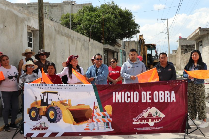 Inicia la rehabilitación de la calle 3 Norte en&nbsp;Ixtenco