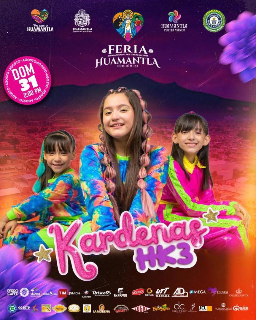 El gran cierre de la Feria Internacional del Arte Efímero y la Dalia Huamantla 2025 será para la&nbsp;niñez