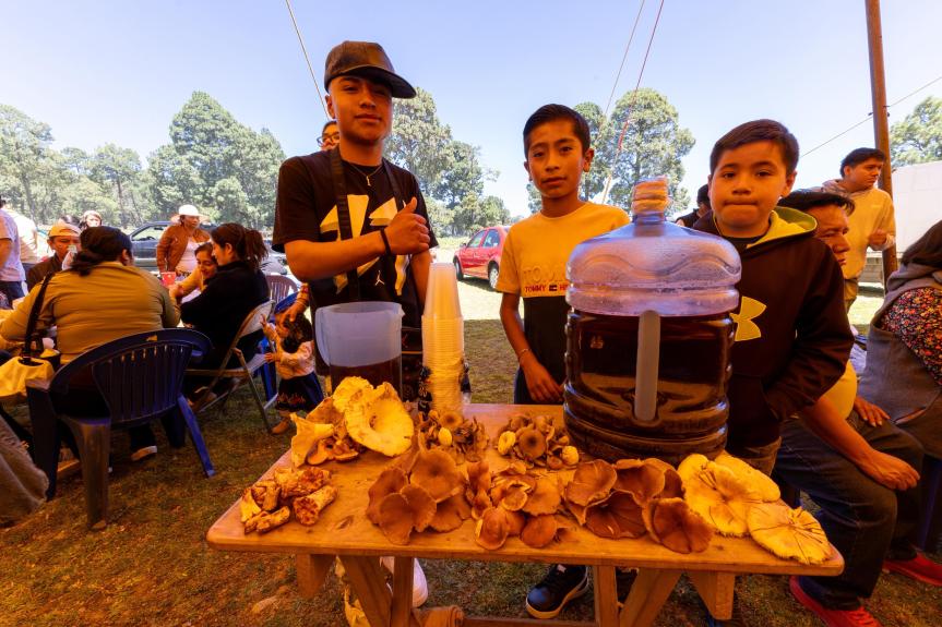 Con éxito se celebra la Tradicional Muestra Gastronómica del Hongo en Altamira de&nbsp;Guadalupe