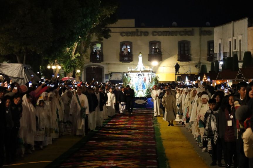 Huamantla enaltece su fe y arte en la Noche que Nadie&nbsp;Duerme