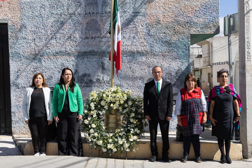 HUAMANTLA RINDE HOMENAJE A LOS NIÑOS HÉROES Y AL CORONEL FELIPE SANTIAGO XICOHTÉNCATL EN EL BARRIO DE SAN&nbsp;SEBASTIÁN